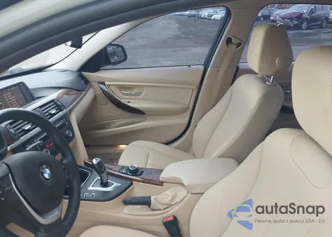 2014 BMW 328I z USA, uszkodzony, nr VIN WBA3C1C52EK106489